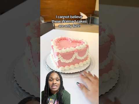 Private Bakers hate Walmart Heart Cakes