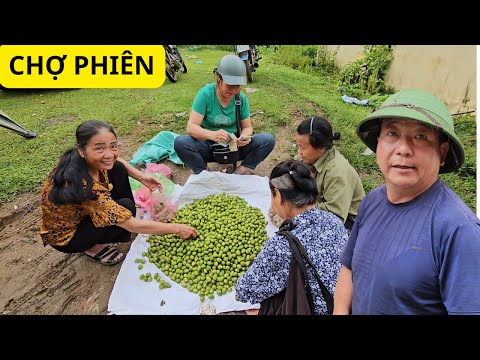Đi chợ phiên cùng hai bố con chú Phượng - triển khai bán mỡ Lợn Đen Rán