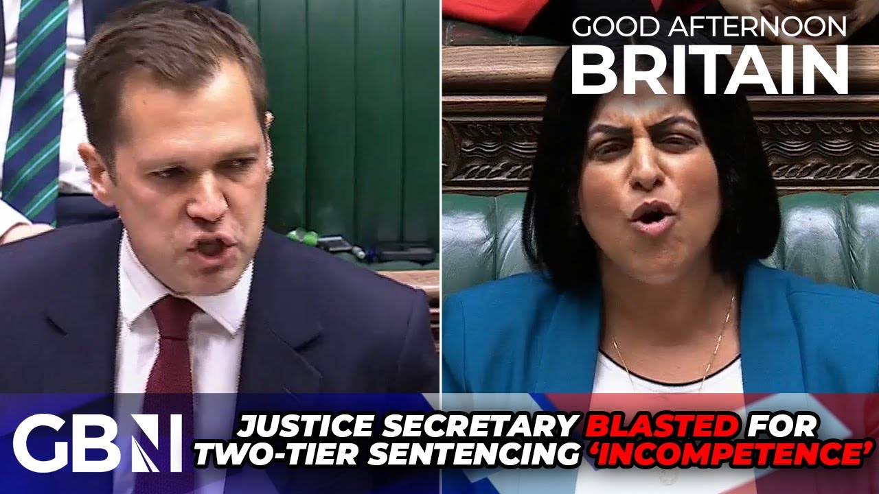 ‘Second-tier Justice Secretary’ BLASTED in House of Commons after sentencing guidelines ‘SHAMBLES’