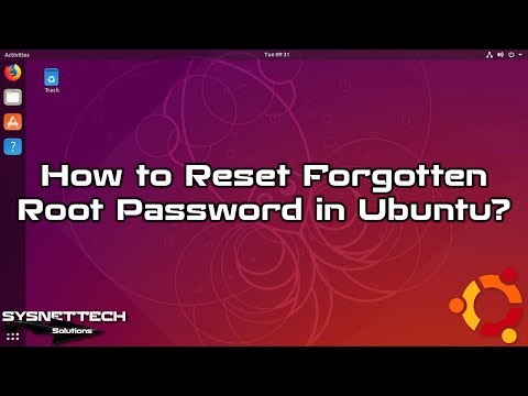 Ubuntu'da Root Şifresi Sıfırlama Videosu