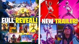 FORTNITE SEASON 4: POWER RANGERS Trailer REVEALED! Tier 1 & 100 Skins CONFIRMED!