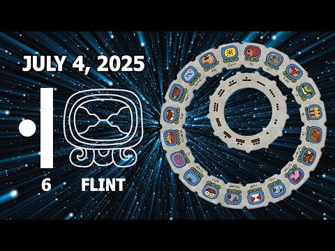 NAWAL 6 FLINT – JULY 04, 2025 | Align with the energy of the day | Mayan Sacred Calendar Practice