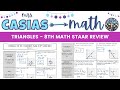 Triangles and Coordinate Geometry Concepts