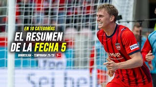 EL RESUMEN DE LA FECHA 5 DE LA BUNDESLIGA | ADN BUNDES