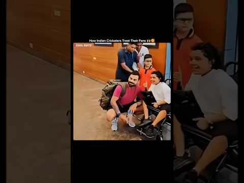 How Indian Cricketers Treat Their Fans 🙌🥰 #shorts #indiancricket #cricket