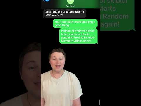 I TIME TRAVELED!!!๐ฑ *Texting Random Numbers!* #Shorts