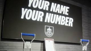 NEW BURNLEY FOOTBALL SHIRT FROM TURF MOOR