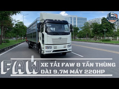Bán xe tải Faw 8 tấn nhập khẩu thùng dài 9.7m sản xuất năm 2021, 990tr