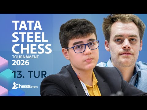 Yağız Kaan Erdoğmuş VS Matthias Blübaum | TATA Steel 2026 13. TUR