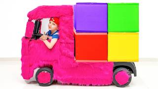 Maria Plays with Toys and Develop Imagination