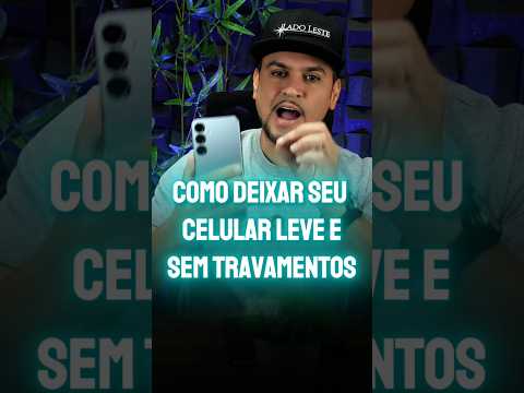 Como deixar o celular leve sem travamentos  #dicas #truques #android￼
