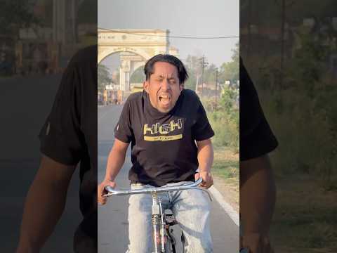 😩😩 Cycle की गद्दी निकल गई #fahadahmadansari #shorts