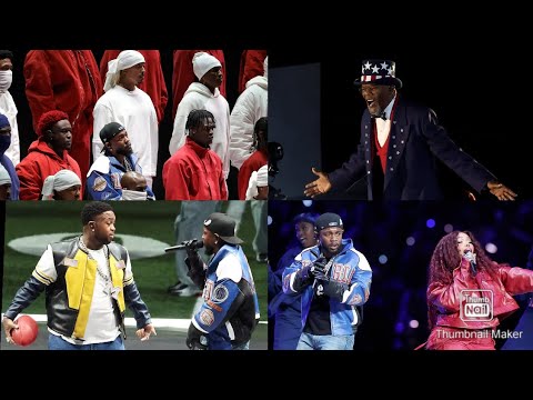 Kendrick Lamar Performs "Not Like Us" & More @ SuperBowl LIX Games 2025 🏈🇺🇸✨️