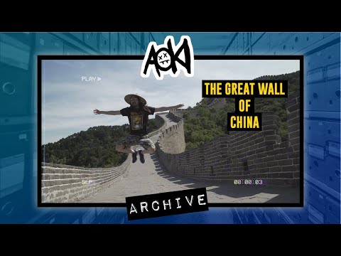 I did an AOKI jump on The Great Wall Of China