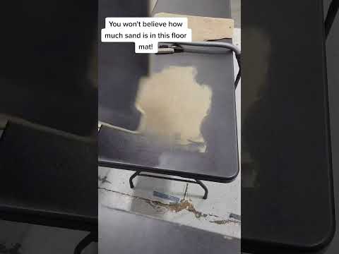 A handy trick for sand in carpet #autodetail #detailing #detailer #cardetail