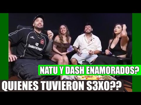 DASH, NATU Y LUIS en vivo: hablan del reality y varios spoilers / palabra de honor