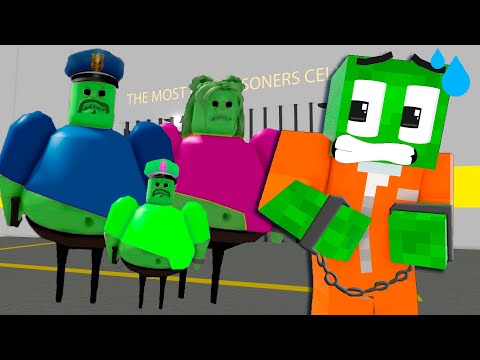 ZOMBIE BARRY SECRET FAMILY ( Scary Obby ) SPEED RUN in 75