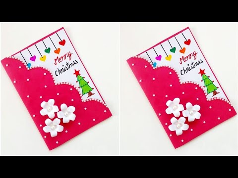 DIY Christmas greeting card idea 2024 • How to make  Merrry Christmas card • Handmade Christmas card