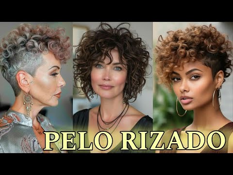 CORTES DE CABELLO PARA PELO RIZADO Modernos y Actuales Estilos| COLOCHO