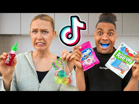 Virale TikTok Süßigkeiten testen 🍭mit @RickAzas
