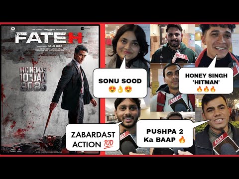 FATEH Public Review || Fateh Public Review || Sonu Sood || Jacqueline Fernandes || Honey Singh