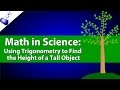 Trigonometry and Measuring Heights