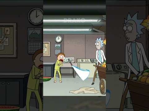 Morty derrubou o sabre de luz