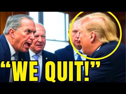 Trump STAFF ALL QUIT after he BOMBS IRAN: "were WALKING OUT!"