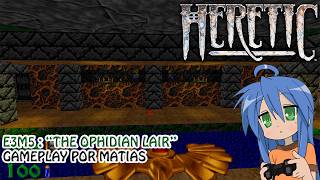 Gameplay completo Heretic [E3M5] "The Ophidian Lair" por Matias