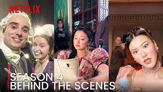 Bridgerton Season 4 | Funny Behind the Scenes Moments 