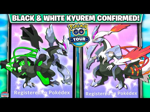 Black & White Kyurem Coming During Unova Tour!!