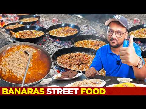 Banaras Street Food Tour | Abaseen Qeema Karahi, Chapli Kabab & Pulao | Orangi Town Karachi Pakistan