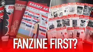 Man United's First Fanzines📚  Why Are They Important?🤔