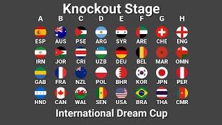 🍋International Dream Cup S1⚽️ Knockout Stage🏆- Soccer Tournament