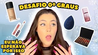 DESAFIO CONGELEI TODAS AS MINHAS MAQUIAGENS *ESTRAGUEI TUDO? ❄️ | CAROLINA TOSCAN