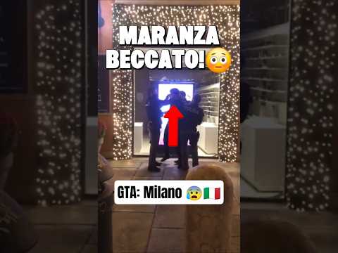 ARRESTO LADRO a MILANO!😳 #gta #gta6 #viral #fyp