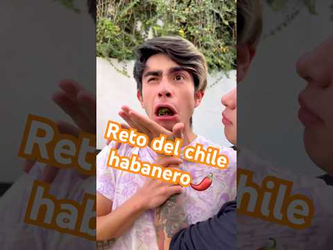 El reto del chile habanero! 🤯🌶️ #humor #comedia