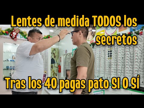 Compra Lentes MEDIDA, lunas trucos secretos PASO a paso