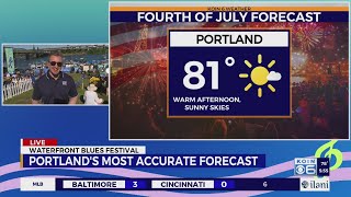 Summer heat returns to Portland for the Fourth of July