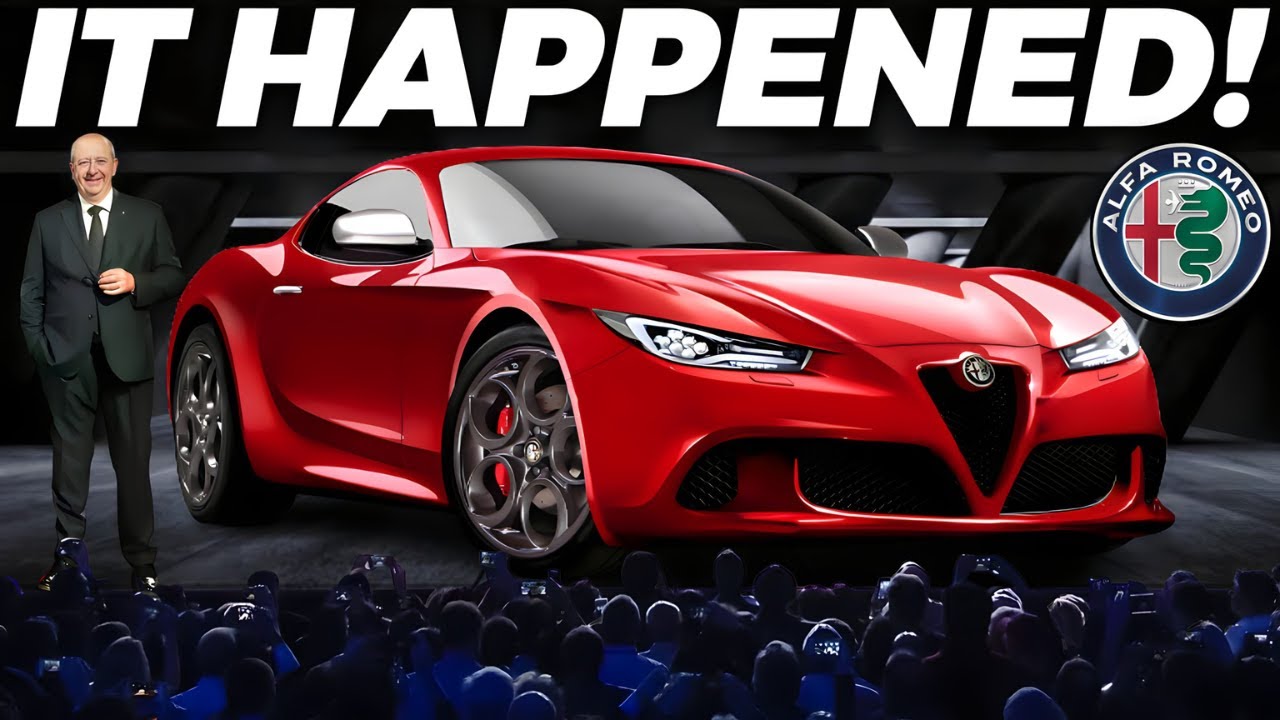 Alfa Romeo CEO Reveals Insane New Supercar & SHOCKS The Entire Industry!