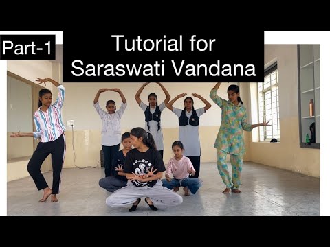 Tutorial for Sarswati Vandana. #trending #ytshorts #dance  #vasantpanchami #basantpanchami