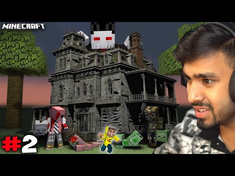 TECHNO GAMERZ MINECRAFT HOUNTED CASTLE GOST IS GRANNY PART- 2 I TECHNO GAMERZ I UJJWAL GAMER