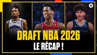 AJ DYBANTSA REJOINT TRAE YOUNG ET ANTHONY DAVIS À WASHINGTON ! RECAP DRAFT NBA 2026