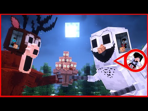 10 YOUTUBER PRANK 99 HARI JADI HANTU RUSA DEER DAN OWL LINGKARAN MERAH DI MINECRAFT !