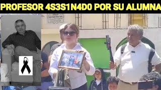 FAMILIARES DEL PROFESOR 4S3S1N4D0 POR SU 4LUMN4 LE DAN EL ÚLTIMO ADIÓS EN HUEHUETENANGO, GUATEMALA.