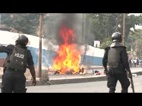 YouTube video thumbnail: Senegal Students Demand aid as Debt Woes Mount for Government