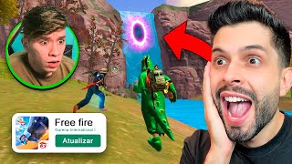 MOSTREI OS SEGREDOS DO NOVO MAPA DO FREE FIRE!! (ft. APELAPATO)