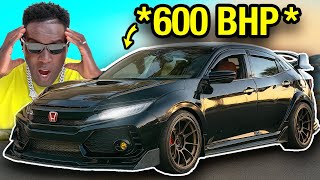 *200 MPH* WHEEL SPINS IN A 600 BHP CIVIC TYPE-R!