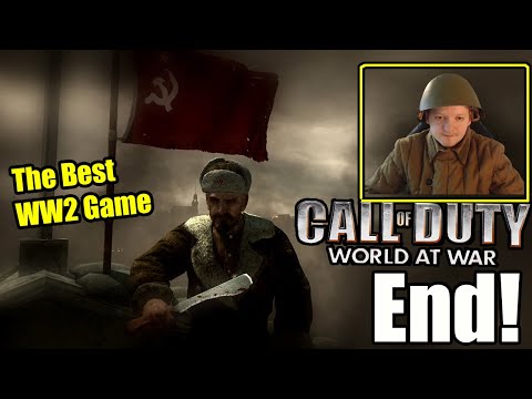 The End Of Nazi Germany, Best WW2 Game Ending Ever- COD World At War Historical Accuracy Mod Ending