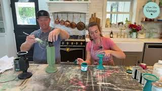 Painting Thrifted Finds For Home Decor Makeovers - Paintapalooza